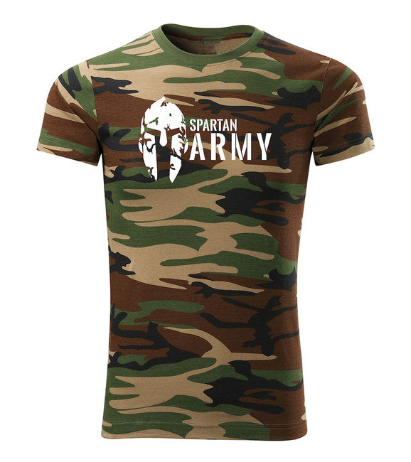 DRAGOWA spartan army kratka majica 160 g/m², kamuflažna