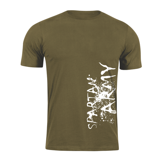 DRAGOWA Spartan Army majica kratka WAR 160 g/m², maslinasto zelena