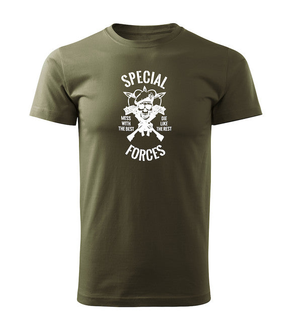 DRAGOWA special forces kratka majica 160 g/m², maslinasto zelena