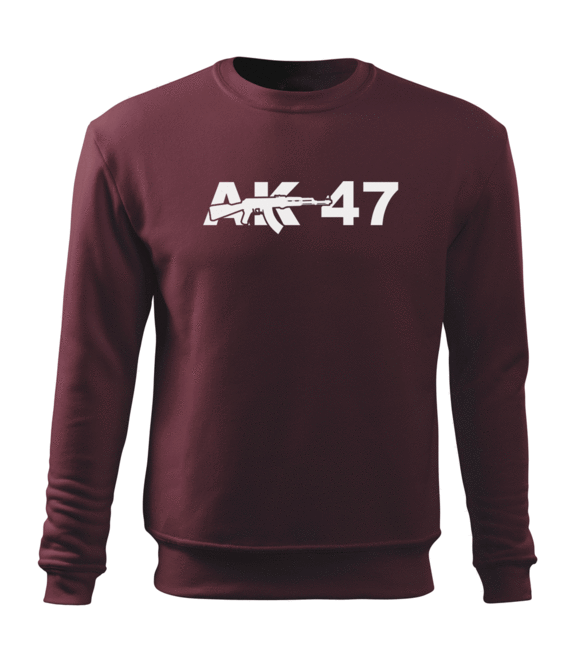 DRAGOWA AK-47 muški pulover 300 g/m², bordo