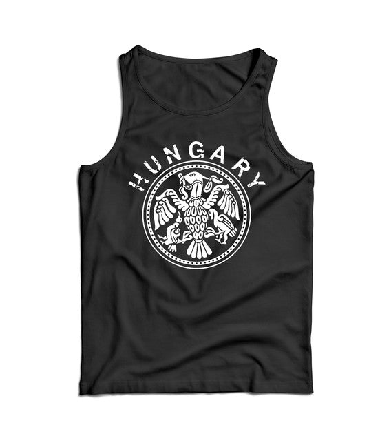 DRAGOWA Hungary muška majica bez rukava 160g/m2, crna