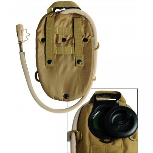 Mil-Tec hidracijska ovalna torbica 1,5l, crna
