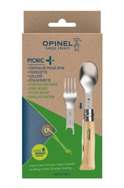 OPINEL PICNIC+ N°08 kompletan kamping set, prirodni