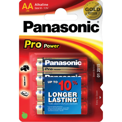 Panasonic Pro Power baterija AA / Mignon, 4 kom