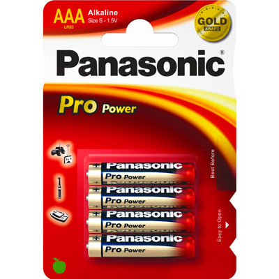 Panasonic Pro Power baterija AAA / Micro 4 kom