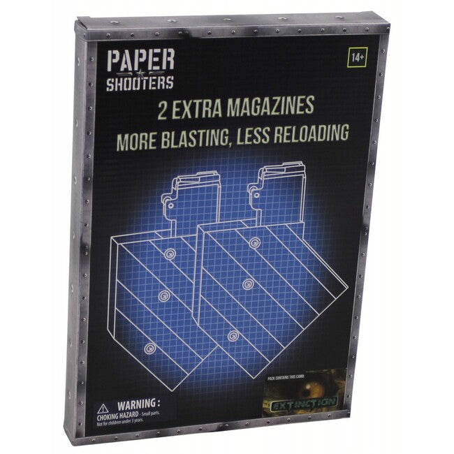PAPER SHOOTERS Extinction sklapajući set oružja okvir, 2-pack