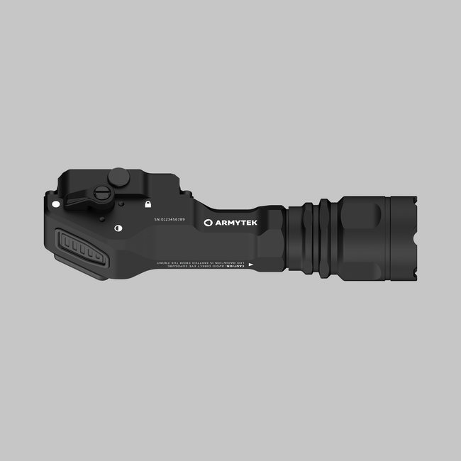 Armytek Parma C2 Pro kompaktna svjetiljka za oružje punjiva 1500lm