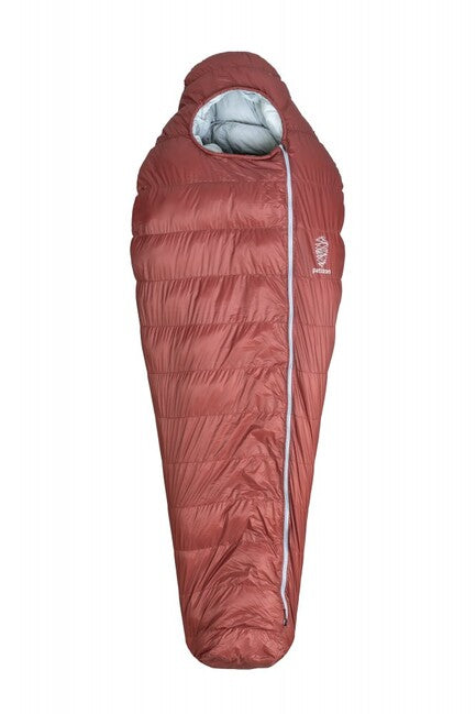 Patizon Dpro 290 ultralagana vreća za spavanje, Dark red/silver, L, Lijeva