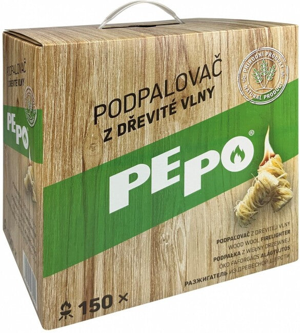 PE-PO potpaljivač od drvene vune 150 kom, PEFC