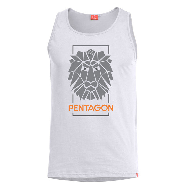 Pentagon Astir Lion majica bez rukava, bijela