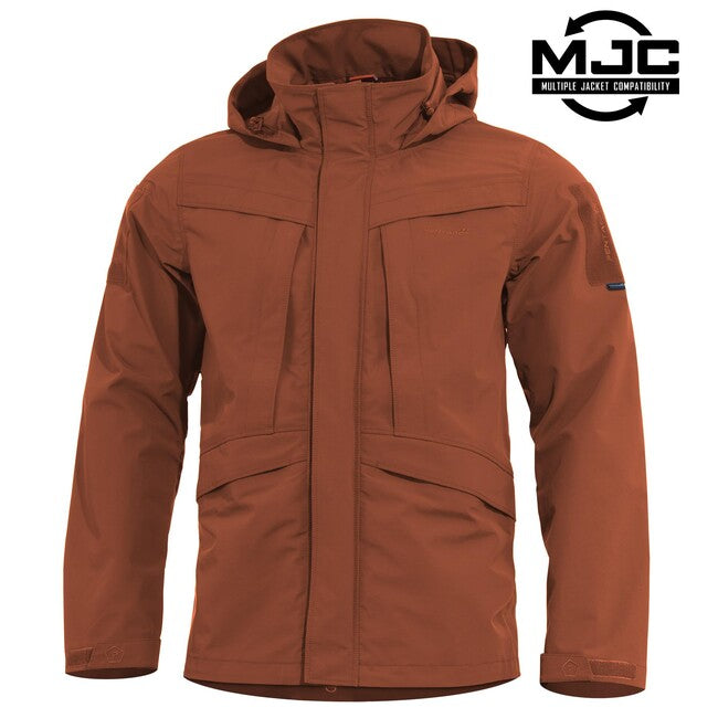 Pentagon Hurricane Shell jakna muška, maroon red