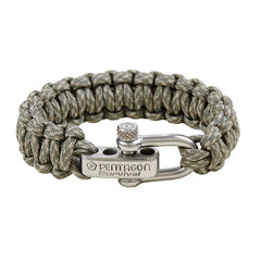 Pentagon narukvica paracord, maslinasto zelena