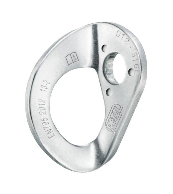 Petzl Coeur Stainless nehrđajuća plaketa 12 mm, nehrđajuća