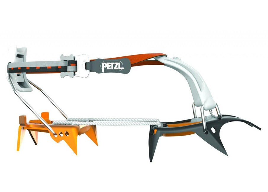 Petzl Irvis Hybrid dereze Leverlock