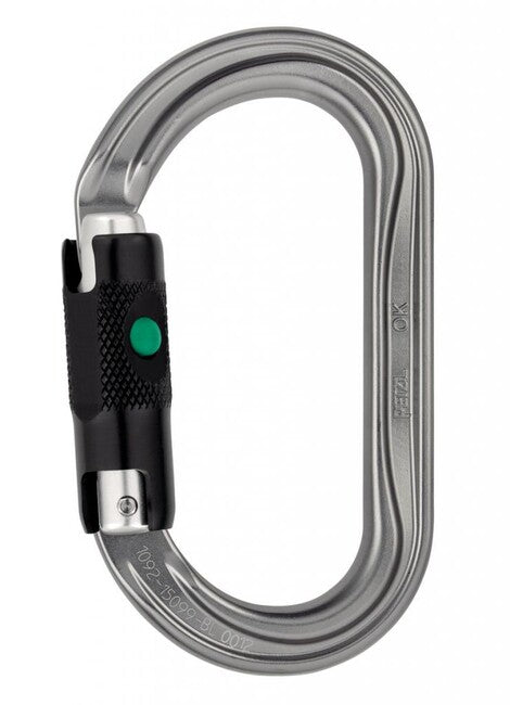 Petzl OK karabiner ovalan s automatskom zaštitom Ball Lock