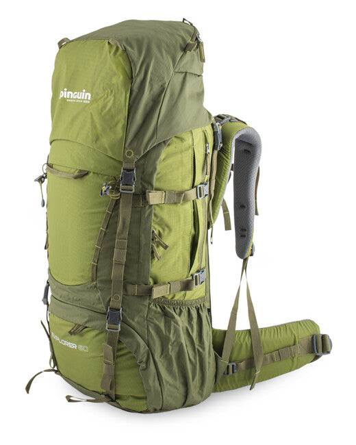 Pinguin Explorer 60 ruksak Nylon, 60 L, khaki
