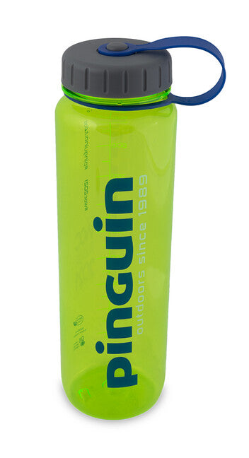 Pinguin Tritan Slim Bottle 1.0L 2020 boca, zelena