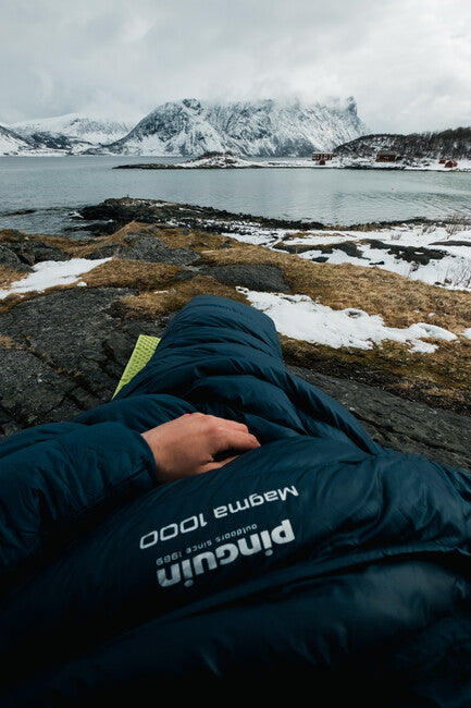 Pinguin Magma 1000 vreća za spavanje, zelena