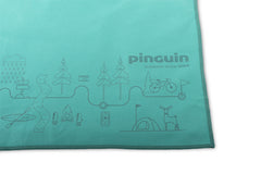 Pinguin Micro towel Map ručnik 40 x 40 cm, petrol