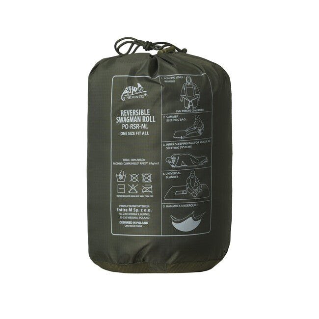 Helikon-Tex SWAGMAN ROLL obostrani pončo - Pencott Wildwood / Snowdrift