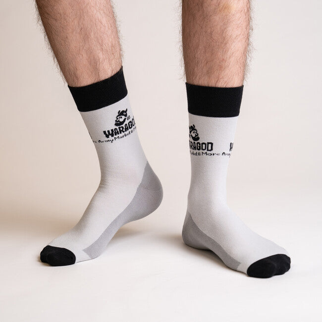 Waragod Stromper čarape, white