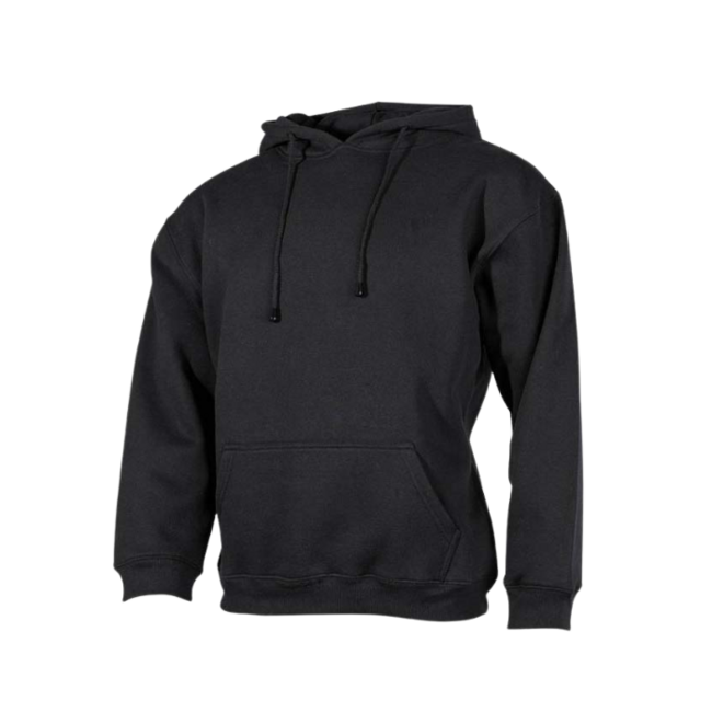 ProCompany pulover natural s kapuljačom, crni