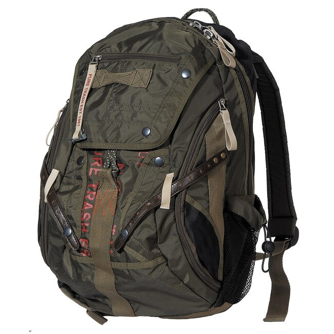 Pure Trash PT ruksak, OD green