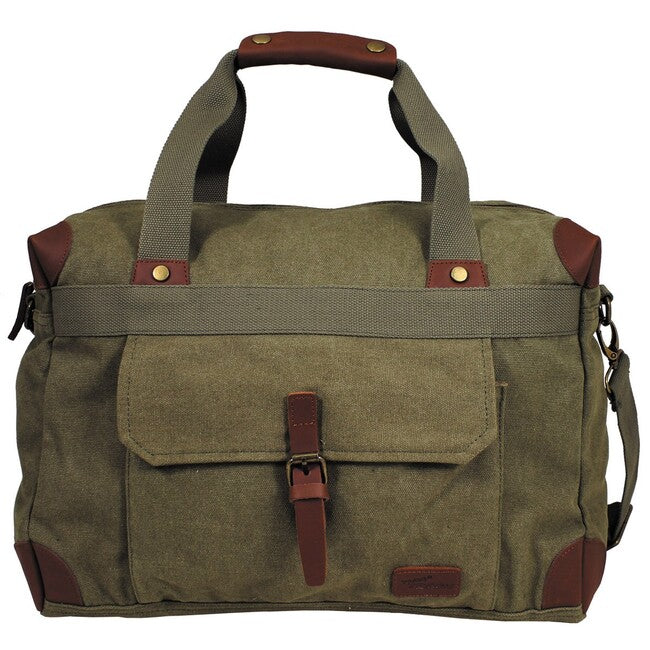 Pure Trash PT platnena torba na rameno, OD green