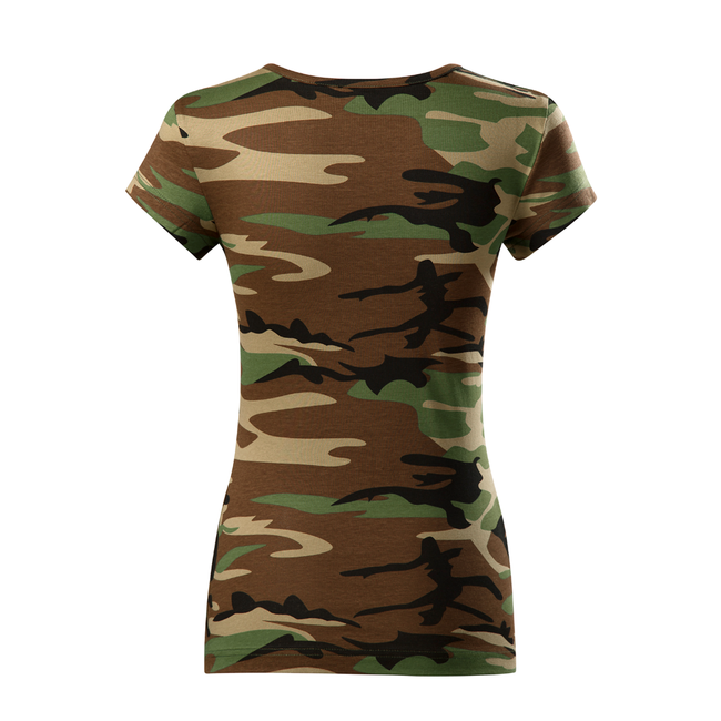 DRAGOWA army star ženska majica 150 g/m², kamuflažna