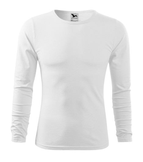 Malfini Fit-T majica s dugim rukavom 160g/m2, bijela