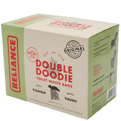 Reliance Double Doodie toaletna torba s bio-gelom