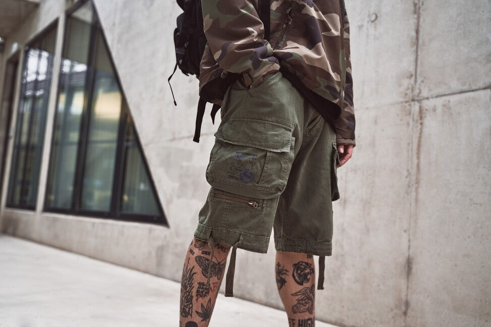 Brandit Savage Vintage kratke hlače, Darkcamo