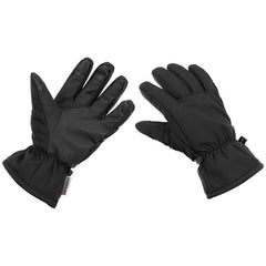 MFH rukavice Softshell s izolacijom 3M™ Thinsulate™, crne