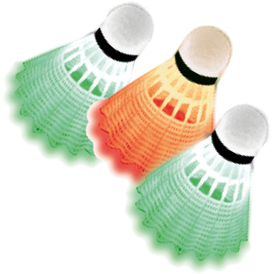 Schildkröt® Magic Night zamjenske košarice za badminton, 3 kom
