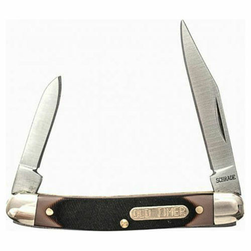 Schrade Old Timer Minuteman džepni nož 2 3/4" 5,1 cm, Staglon - plastika