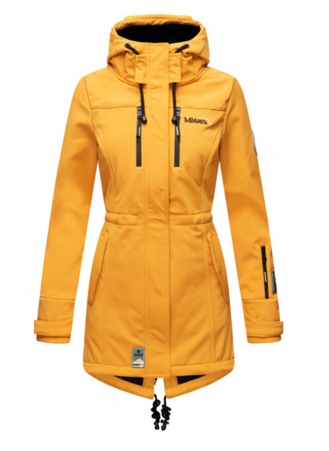 Marikoo ZIMTZICKE softshell jakna s kapuljačom, ženska zimska