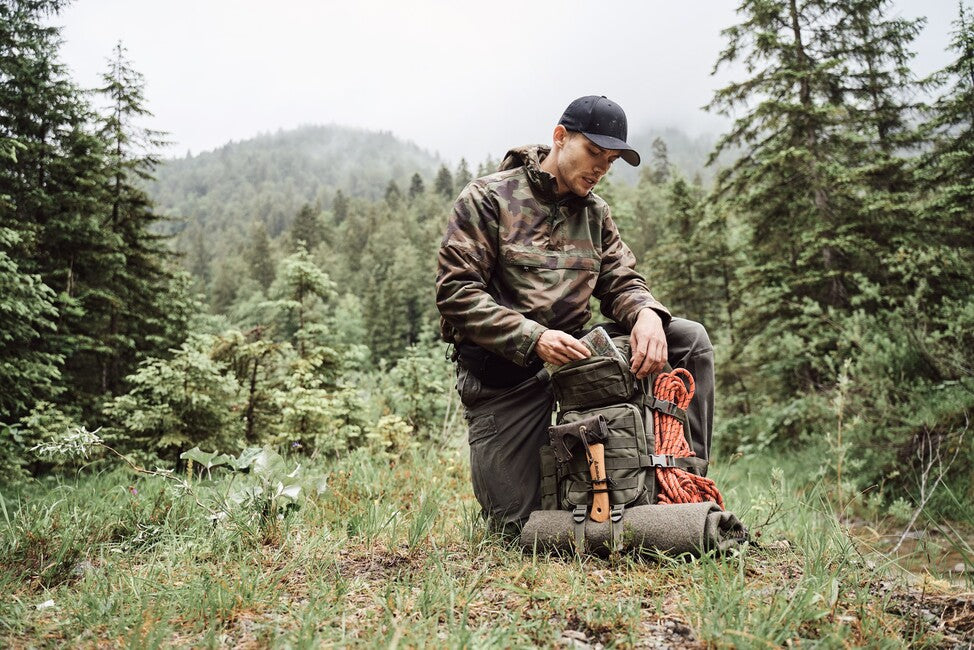 Brandit Windbreaker Sherpa jakna, crna