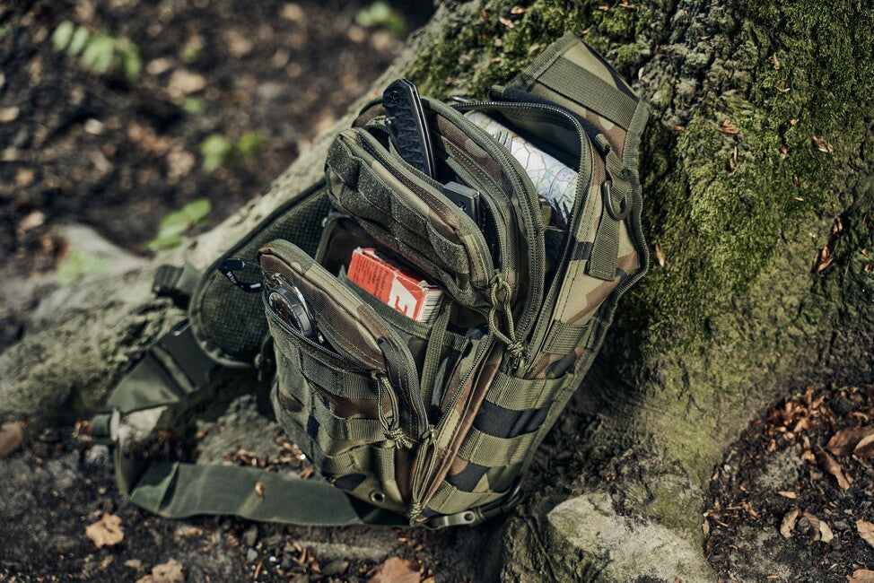 Brandit US Cooper torba preko ramena, darkcamo