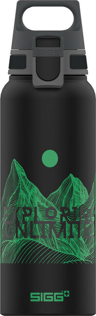 SIGG WMB Traveller aluminijska boca za piće Pathfinder Black, 1 L