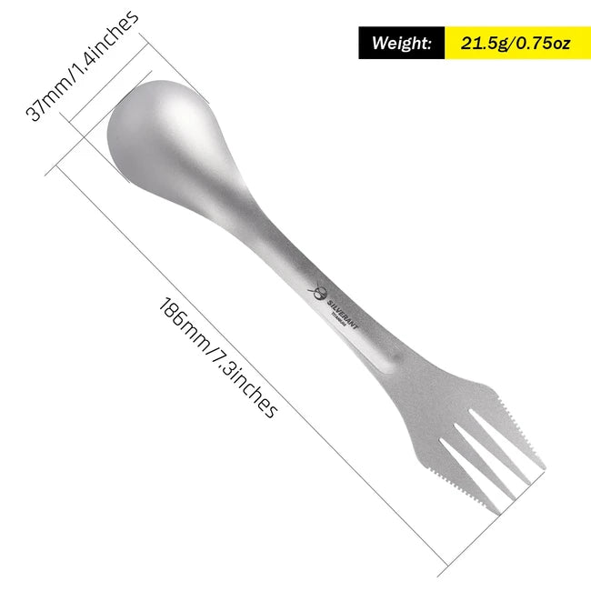 Silverant Titanski spork 3u1