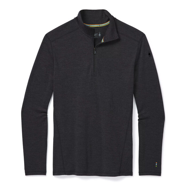 Smartwool Classic Thermal donje rublje Merino BL 1/4 Zip, charcoal heather