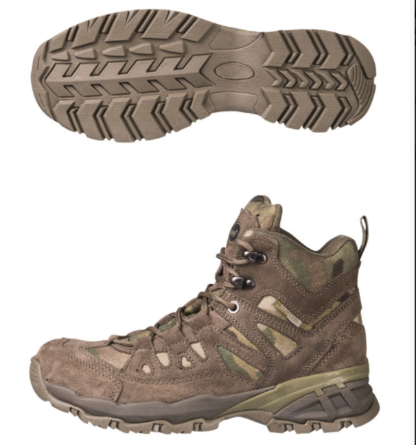 Mil-Tec SQUAD STIEFEL 5 INCH cipele, Multicam