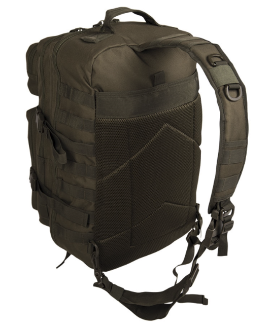 Mil-Tec Assault large ruksak s jednom naramenicom, maslinasto zelen 29L
