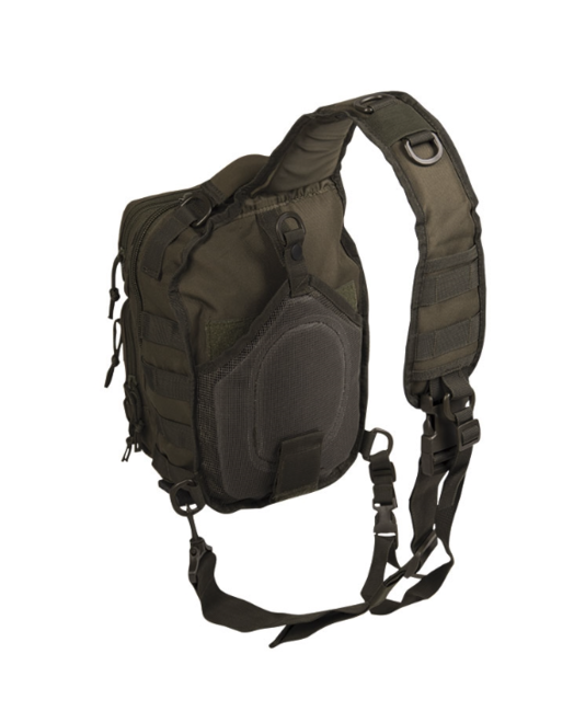 Mil-Tec Assault small jednopopruhni ruksak, maslinasto zelen, 10L