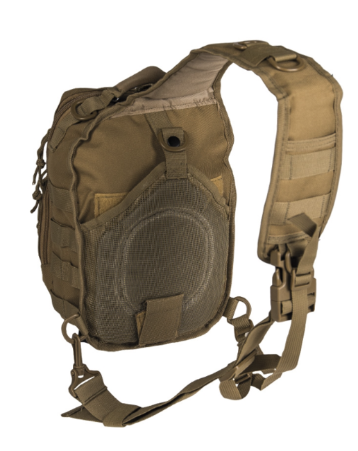 Mil-Tec Assault small ruksak s jednom naramenicom, coyote, 10L