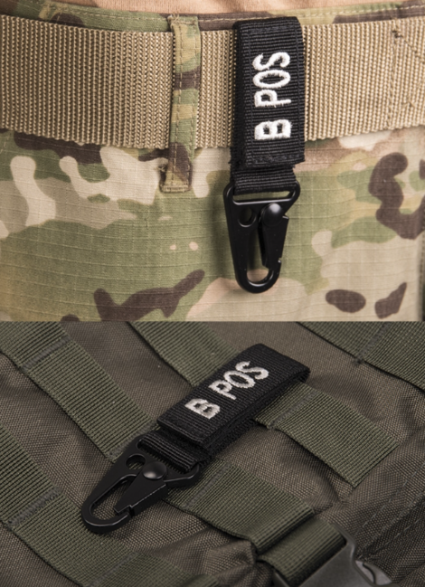 WARAGOD karabiner krvna grupa B+ pozitivna, crni