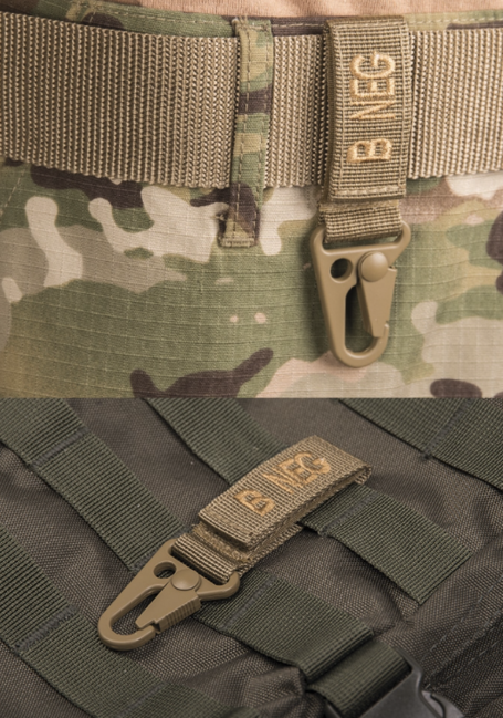 WARAGOD karabiner krvna grupa B- negativna, Coyote