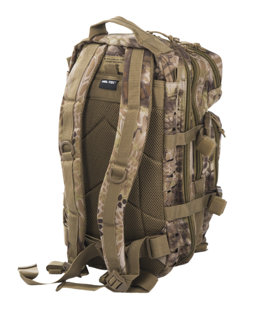 Mil-Tec US Assault Small ruksak Laser Cut, mandra tan, 20L