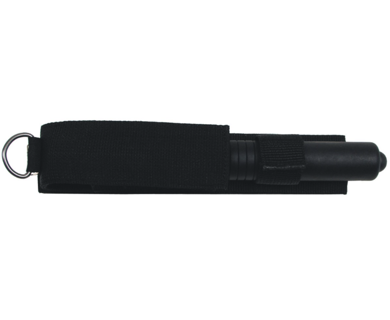 MFH teleskopska palica s futrolom, crna, 56cm