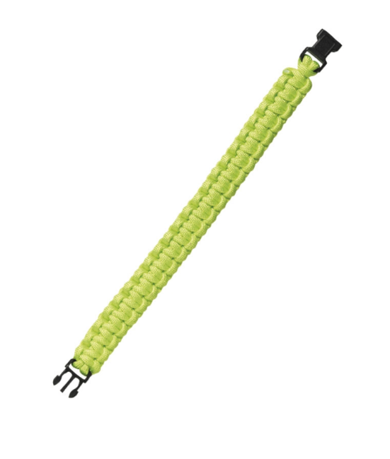 Mil-Tec Survival paracord narukvica 15mm, zelena